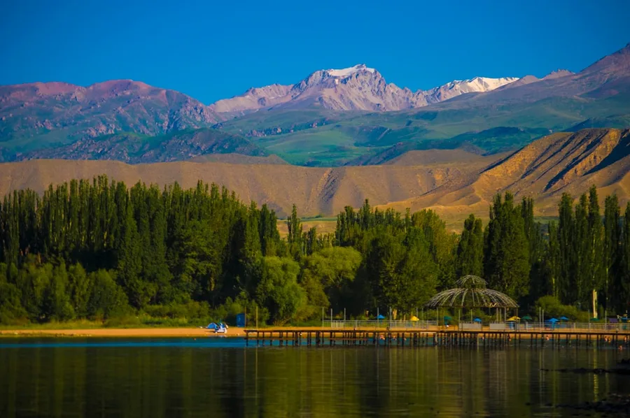 budget yurt camp Issyk-Kul Kyrgyzstan Osh Kyrgyzstan