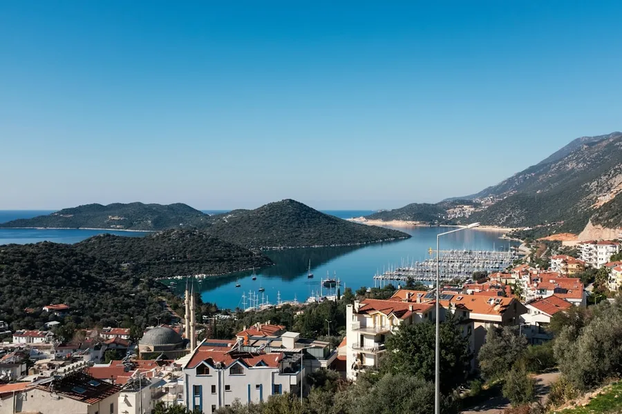 seaside cafes in Kaş Turkey