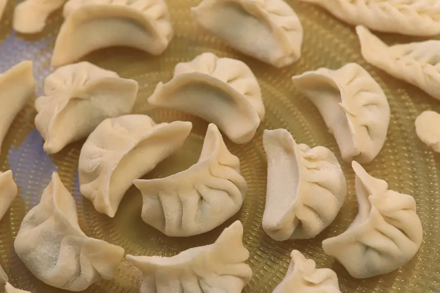 Buryat buuza dumplings steaming close-up