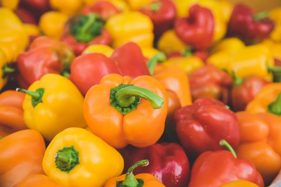 Hurghada street market fresh vegetables Egypt