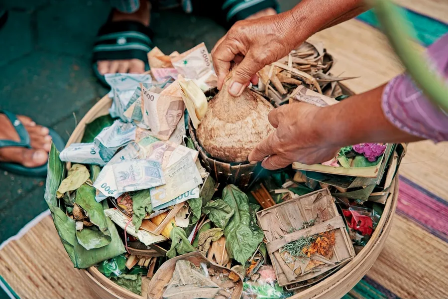 nasi campur authentic Bali warung Uluwatu