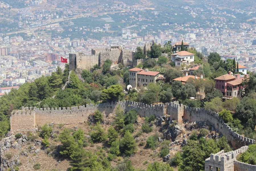 Mahmutlar district long term rental apartments Alanya Turkey