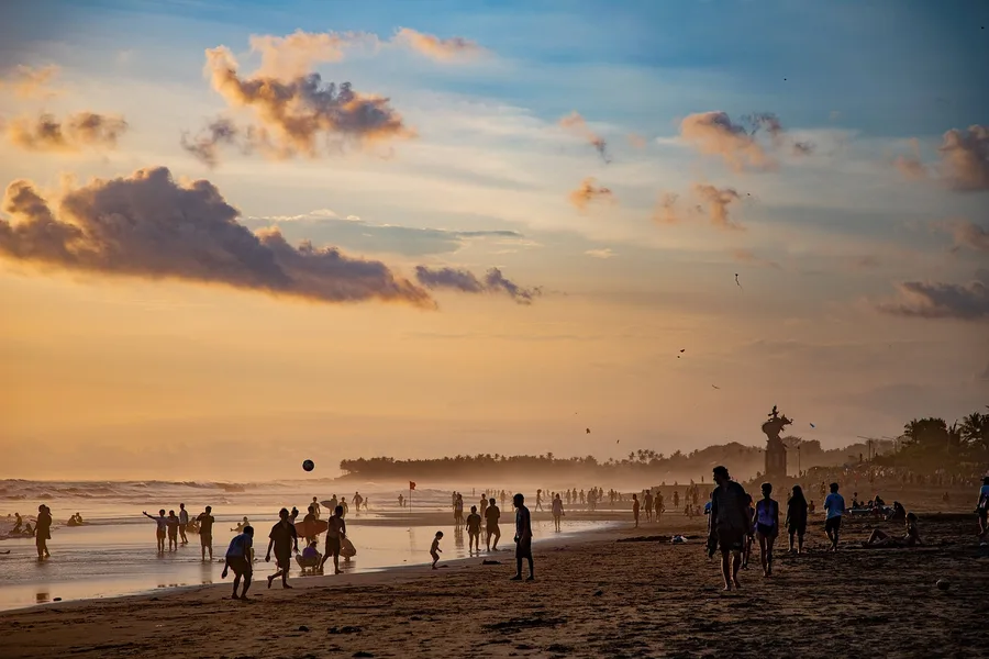 digital nomad working with dog coworking space Canggu Bali Indonesia Baku Azerbaijan