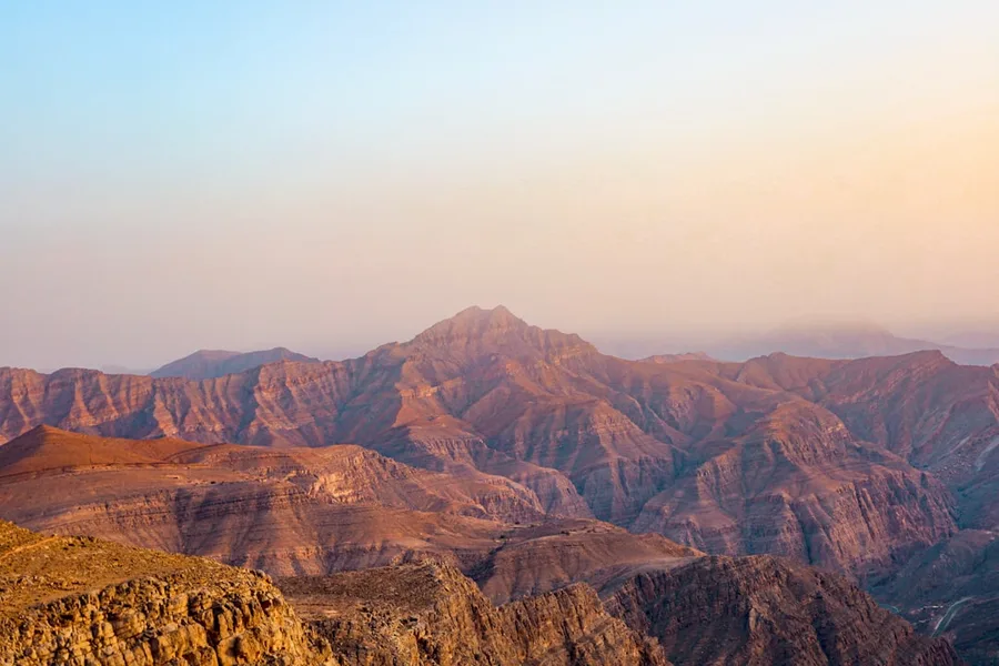 Jebel Jais mountain view Ras Al Khaimah UAE