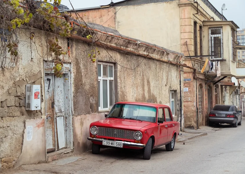 Baku Azerbaijan city street