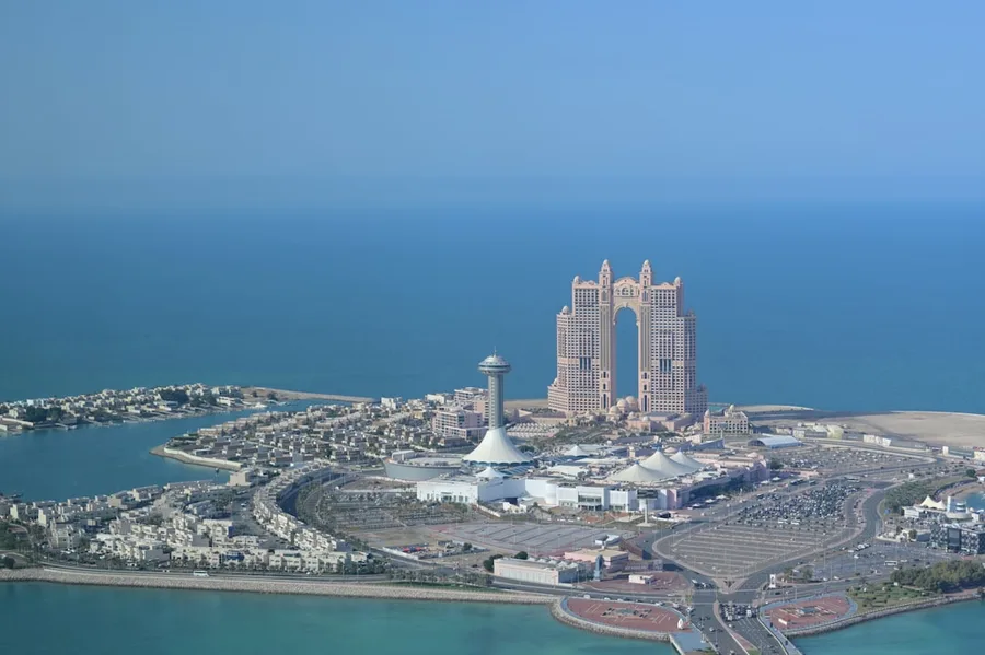 budget hotel in Abu Dhabi UAE with city view