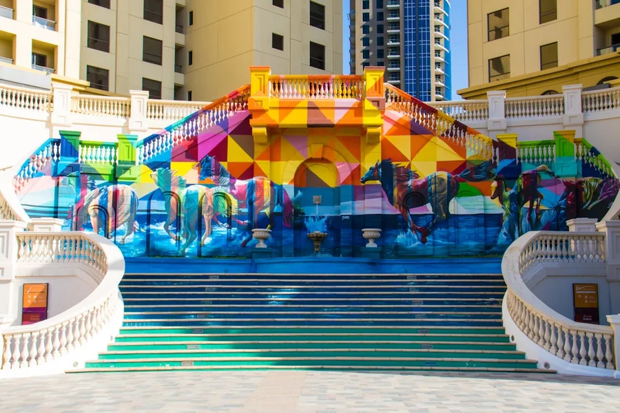 Free kids club Dubai hotel with sign advertising activities UAE