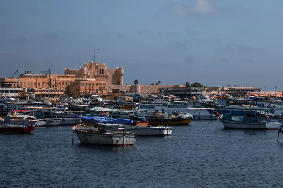 El Gouna marina promenade Egypt Sharm el-Sheikh Egypt