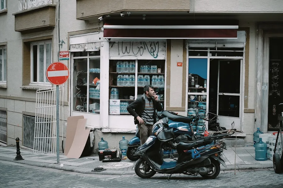 e-scooter parking fine sign Istanbul street Turkey hidden fee trap