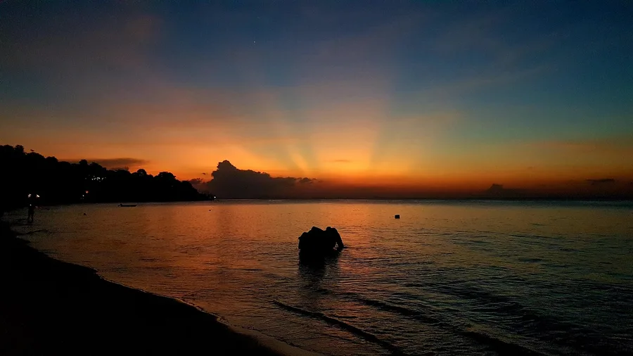 Koh Phangan bungalow beach sunset group friends Thailand Phuket Thailand