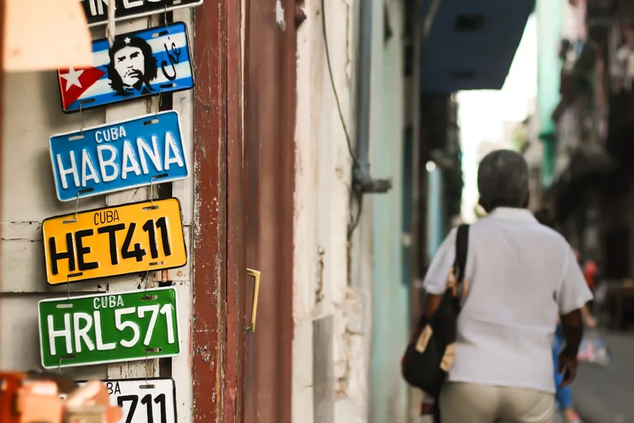 Cuba Havana street money exchange