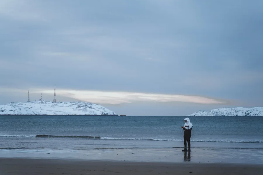 Teriberka Murmansk Russia coast Barents Sea