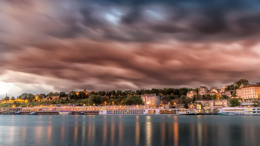 Belgrade Kalemegdan park panoramic view Serbia Istanbul Turkey