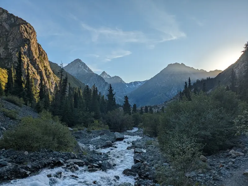 hiking gear rental Karakol equipment deposit