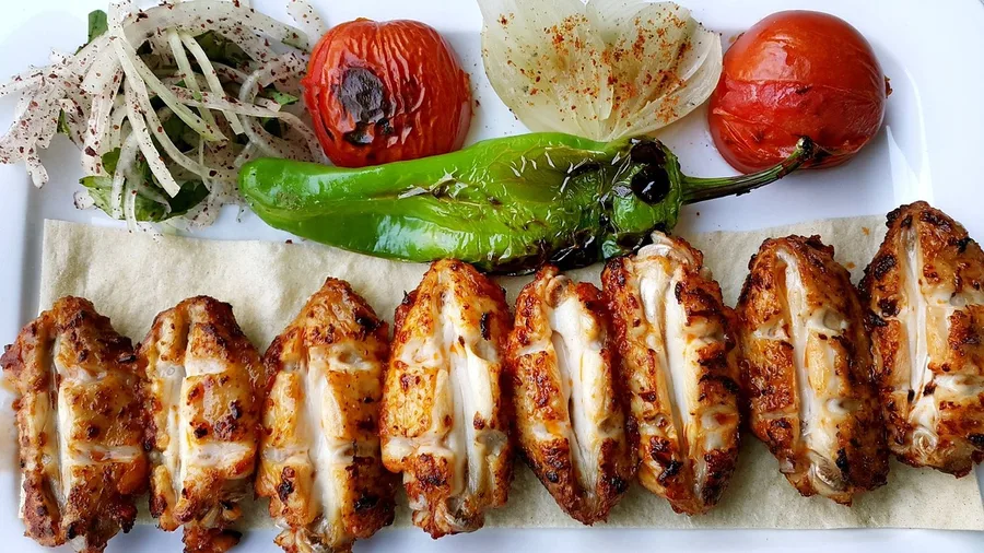 Turkish street food döner kebab Antalya Turkey