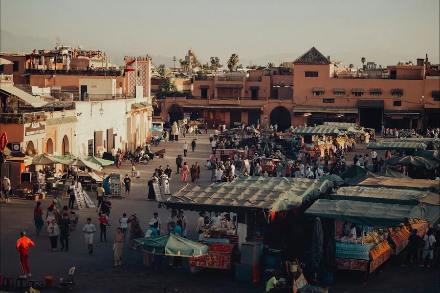 Marrakech Morocco market