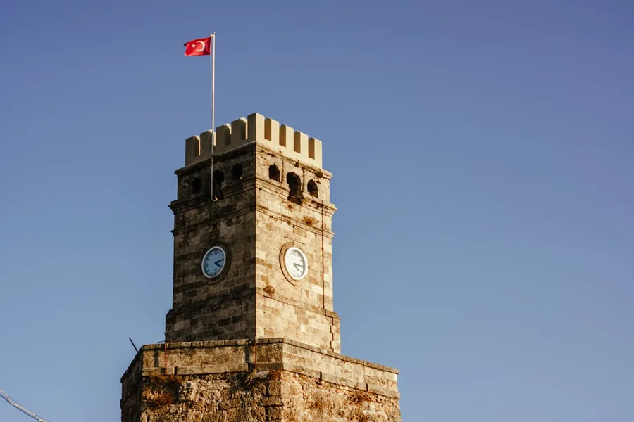 Antalya Turkey old town Kaleici