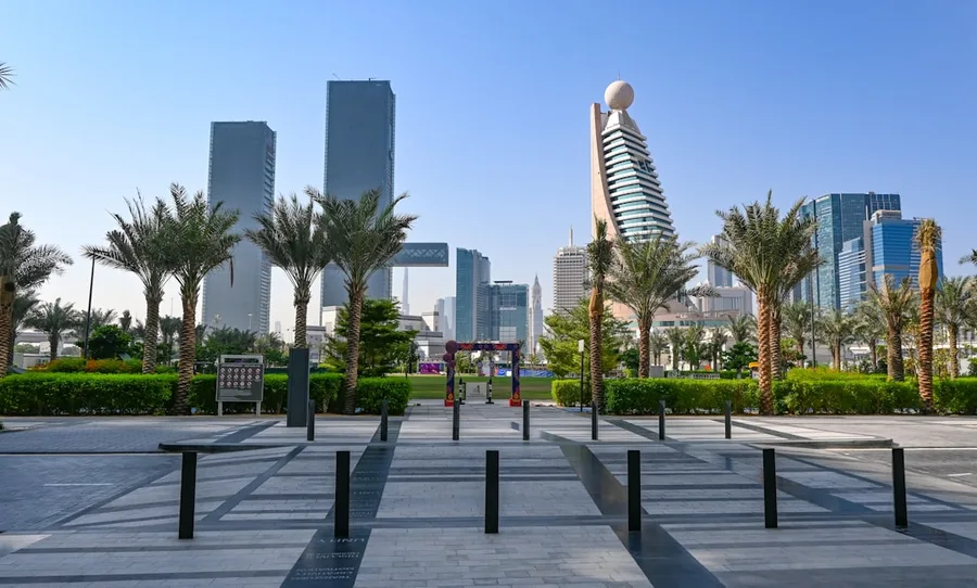 No photography sign in Dubai public area UAE