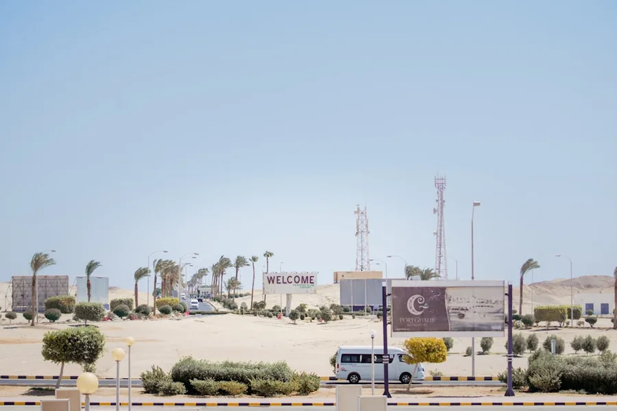 no photography military zone sign Egypt Sharm el-Sheikh Egypt