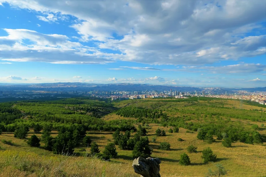 Ankara Castle free viewpoint panorama visa run