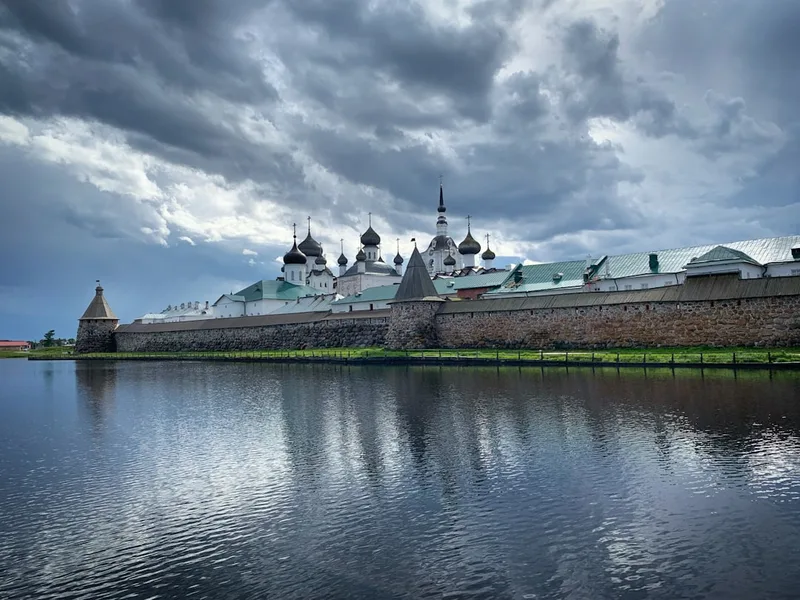 Por-Bazhyn fortress Tere-Khol lake Tuva Russia