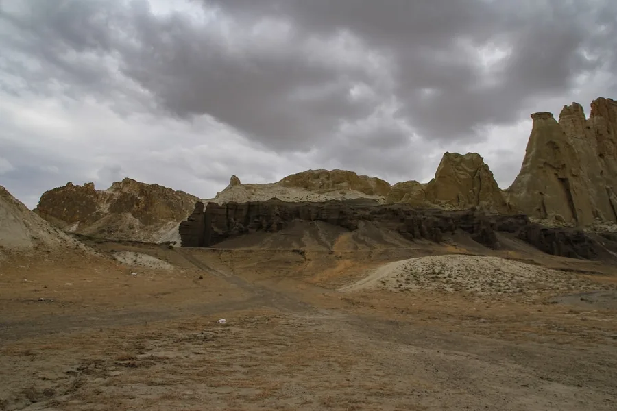 Bozzhyra Canyon Ustyurt Plateau Kazakhstan dramatic landscape Aktau Kazakhstan