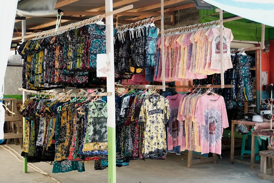 Naka Weekend Market Phuket cheap clothes and souvenirs