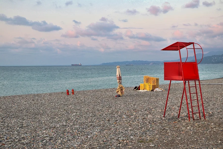 Batumi sea breeze beach promenade Georgia Dubai UAE