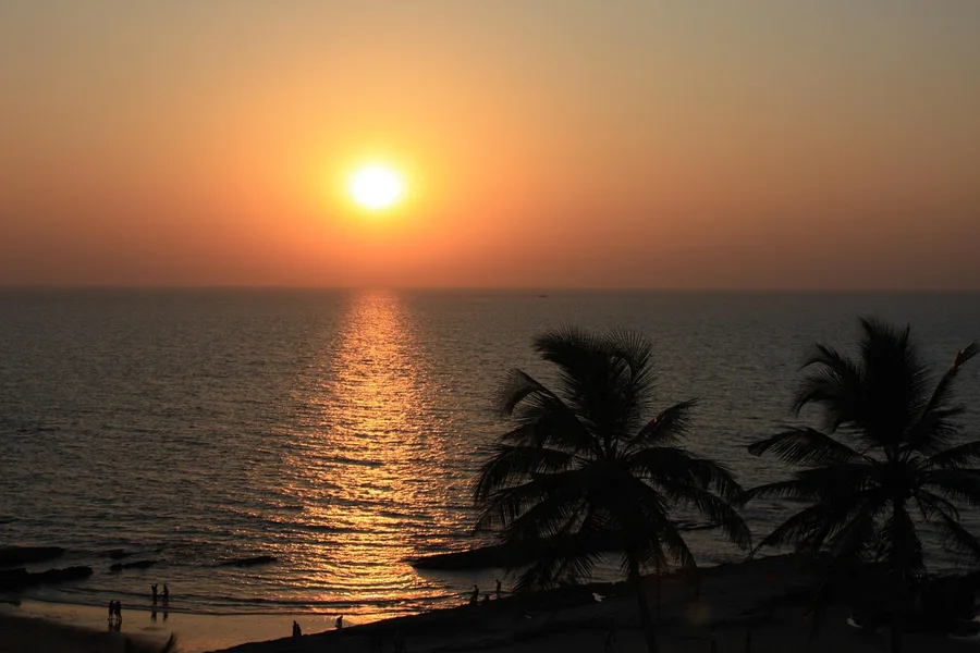 Goa India beach bungalow