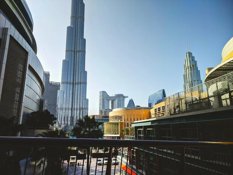 Businessman in Dubai wearing appropriate clothing for mall UAE