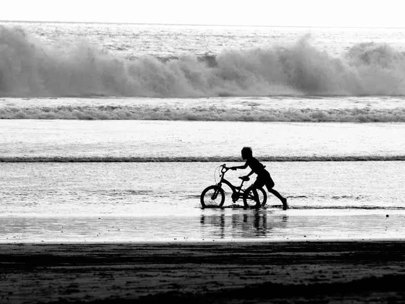 Children casual clothes on Seminyak Beach Bali Indonesia