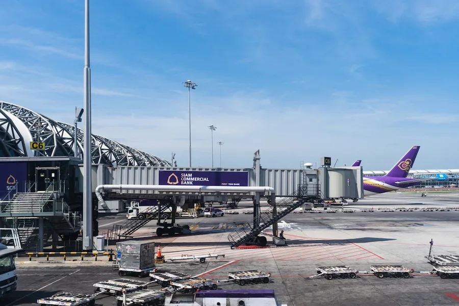 Phuket airport immigration Thailand