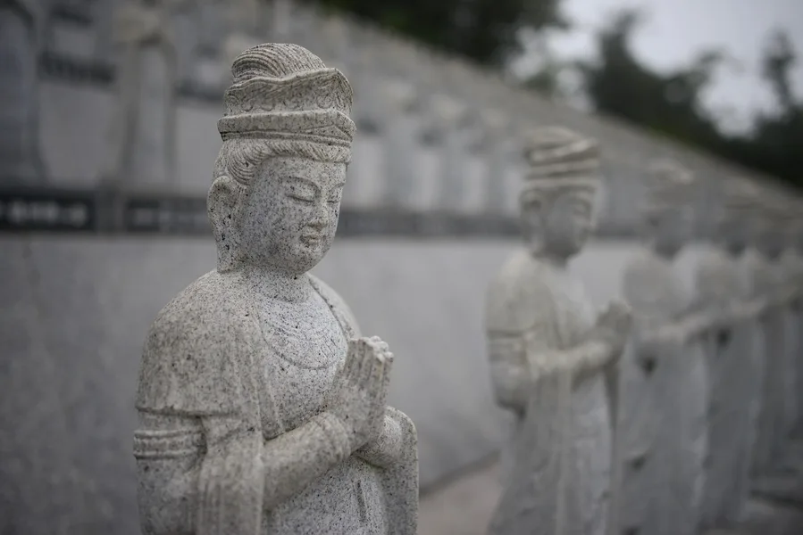 Nanshan Temple Guanyin statue Sanya Hainan Island Osh Kyrgyzstan