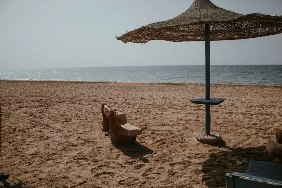 solo female traveler arriving at Sharm El Sheikh airport