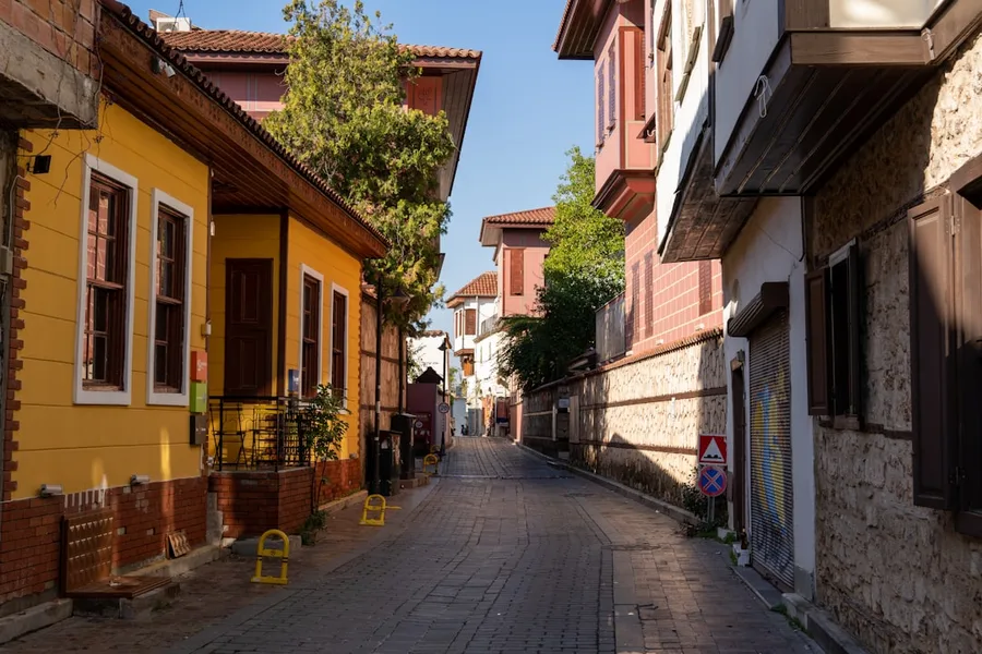 family with toddler in Antalya house