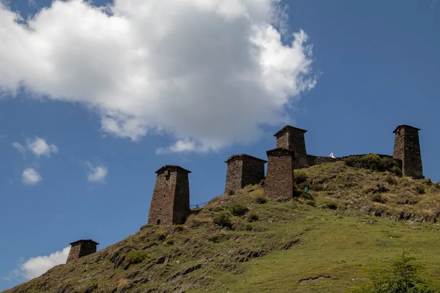 Gonio Fortress ancient walls Georgia Batumi Georgia