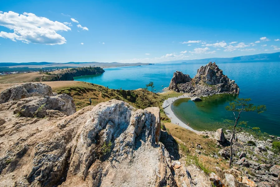 Lake Baikal Russia summer
