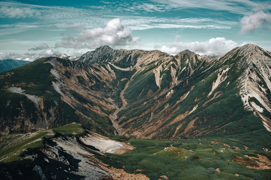Northern Olkhon island autumn landscape Khoboy Cape