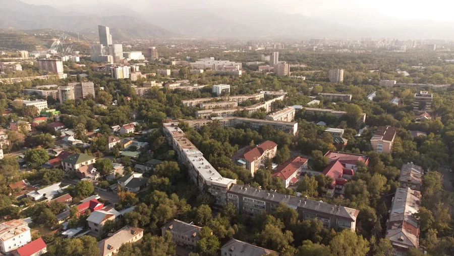 Almaty Kazakhstan city view