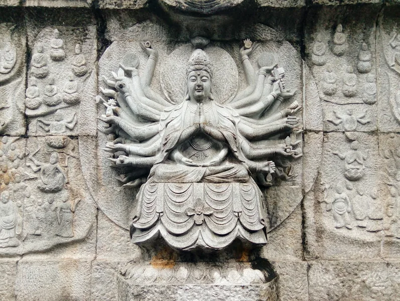 Nanshan Temple Guanyin statue Sanya China Kotor Montenegro