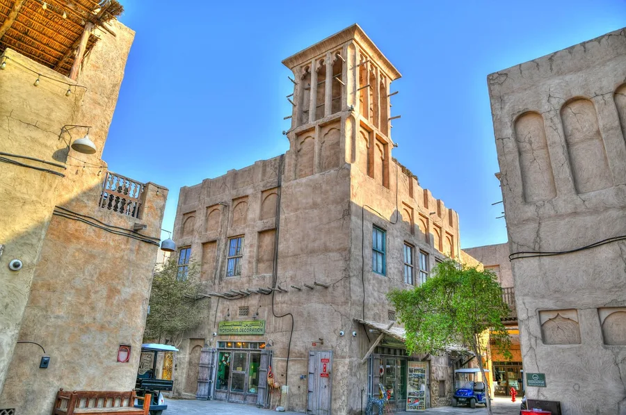 Al Fahidi historical district Dubai UAE