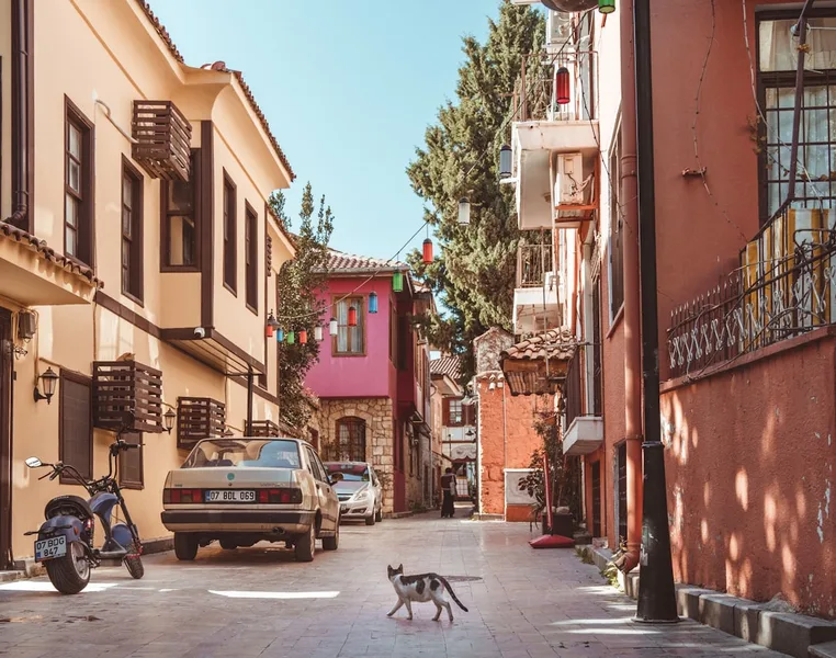 littering fine street Antalya Turkey