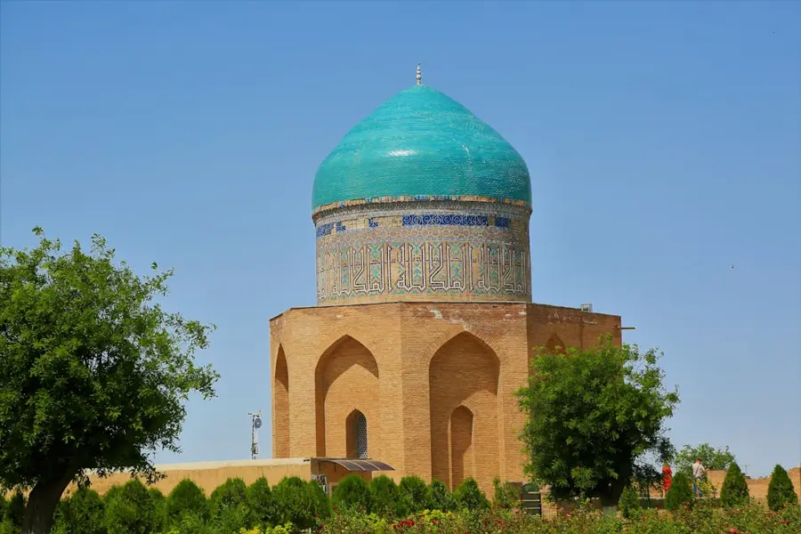 Inside dome of Khoja Ahmed Yasawi mausoleum