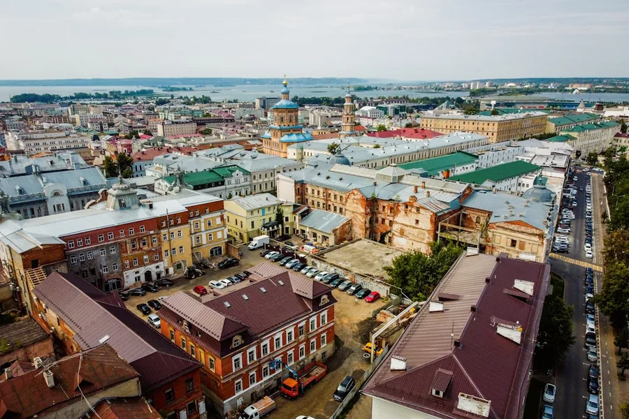 Kazan Russia transport system