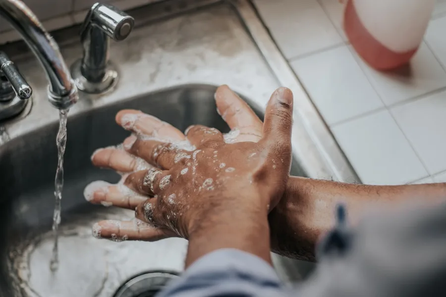 hand washing street food safety