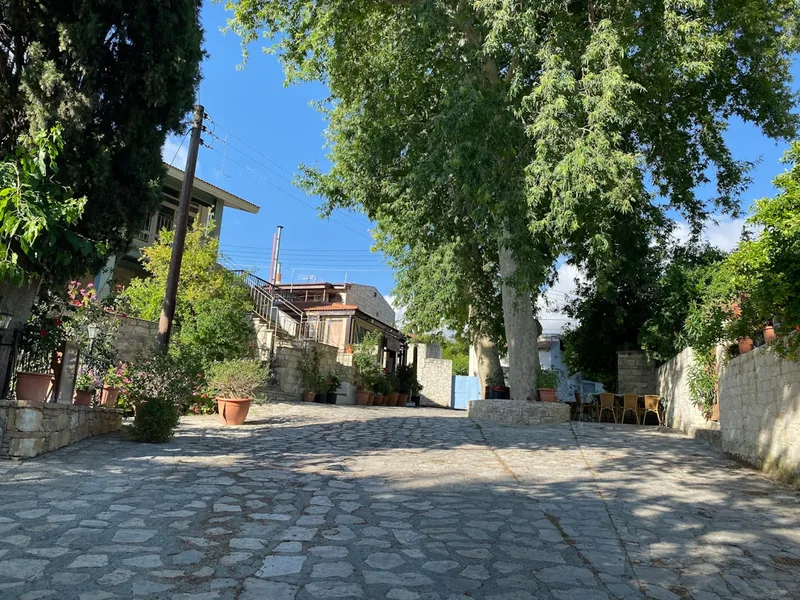 Polis village square Cyprus