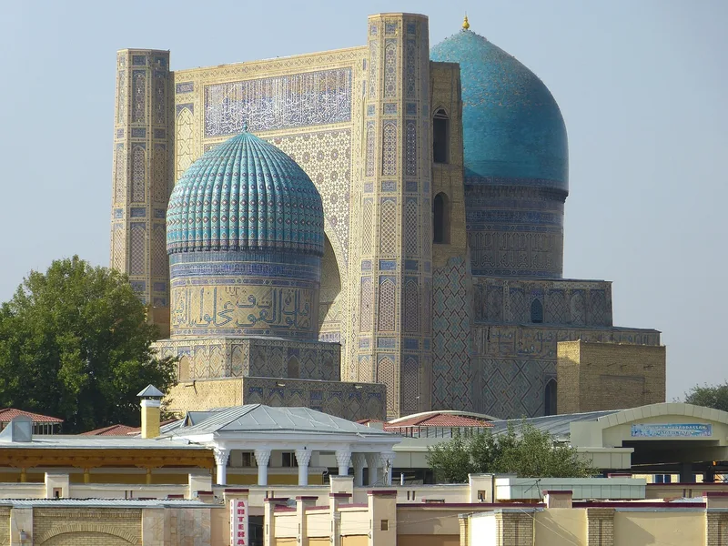 Samarkand national restaurant plov evening Uzbekistan Osh Kyrgyzstan