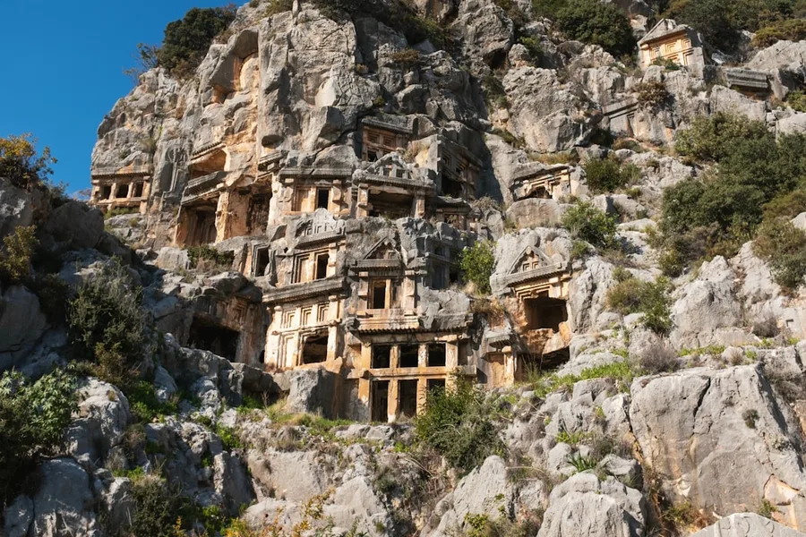Antalya ancient ruins artifact theft warning Turkey