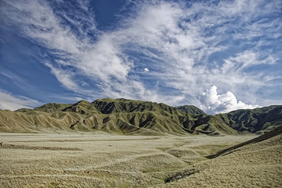 Aktau Kazakhstan scenic view Sherkala mountain Instagram photo spot Osh Kyrgyzstan