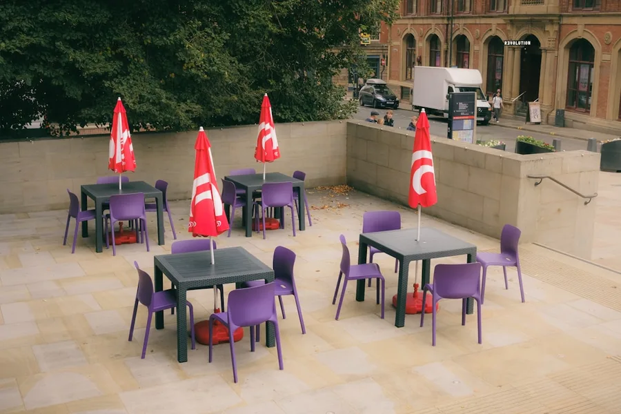 Side Turkey cafe quiet workspace terrace